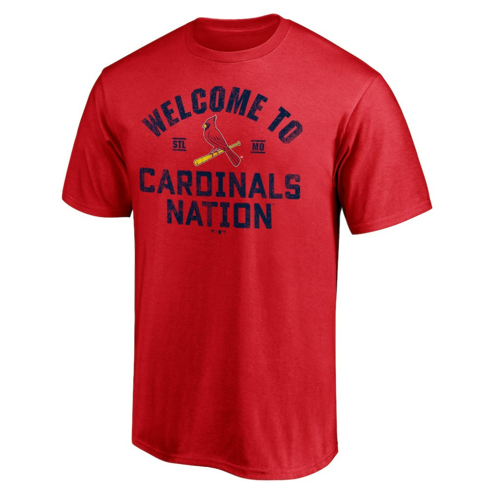 St. Louis Cardinals Hometown Collection Long Ball T-Shirt - Red T-shirts