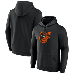 Baltimore Orioles Cooperstown Collection Pullover Hoodie - Black Hoodies