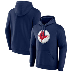 Boston Red Sox Cooperstown Collection Pullover Hoodie - Navy Hoodies