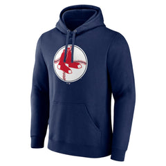 Boston Red Sox Cooperstown Collection Pullover Hoodie - Navy Hoodies