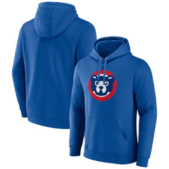 Chicago Cubs Cooperstown Collection Pullover Hoodie - Royal Hoodies