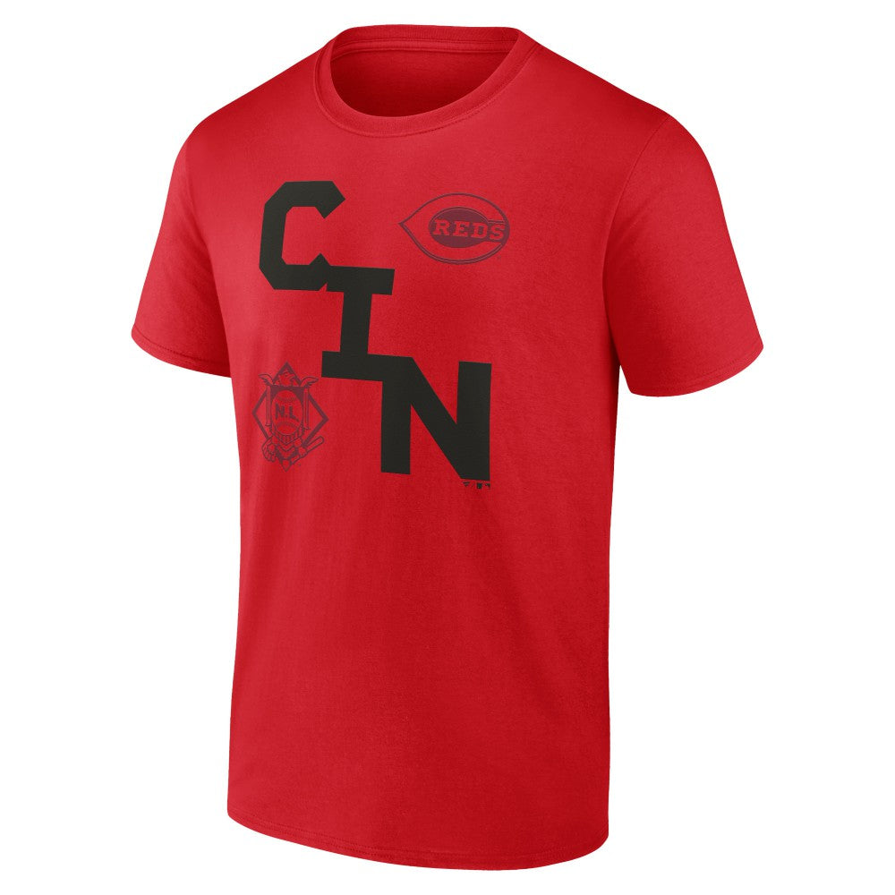 Cincinnati Reds Record Shattered T-Shirt - Red Hats