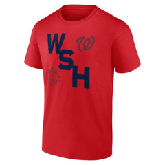 Washington Nationals Record Shattered T-Shirt - Red Hats