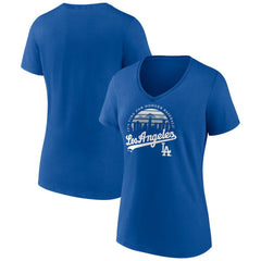 Los Angeles Dodgers Women's One Champion V-Neck T-Shirt - Royal T-shirts