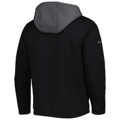 Atlanta Braves Levelwear Ruckus Quarter-Zip Hoodie - Black Hoodies