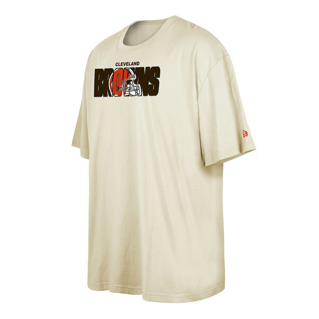 Cleveland Browns New Era 2023 NFL Draft Big & Tall T-Shirt - Cream T-shirts