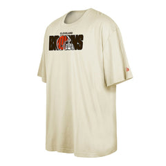 Cleveland Browns New Era 2023 NFL Draft Big & Tall T-Shirt - Cream T-shirts