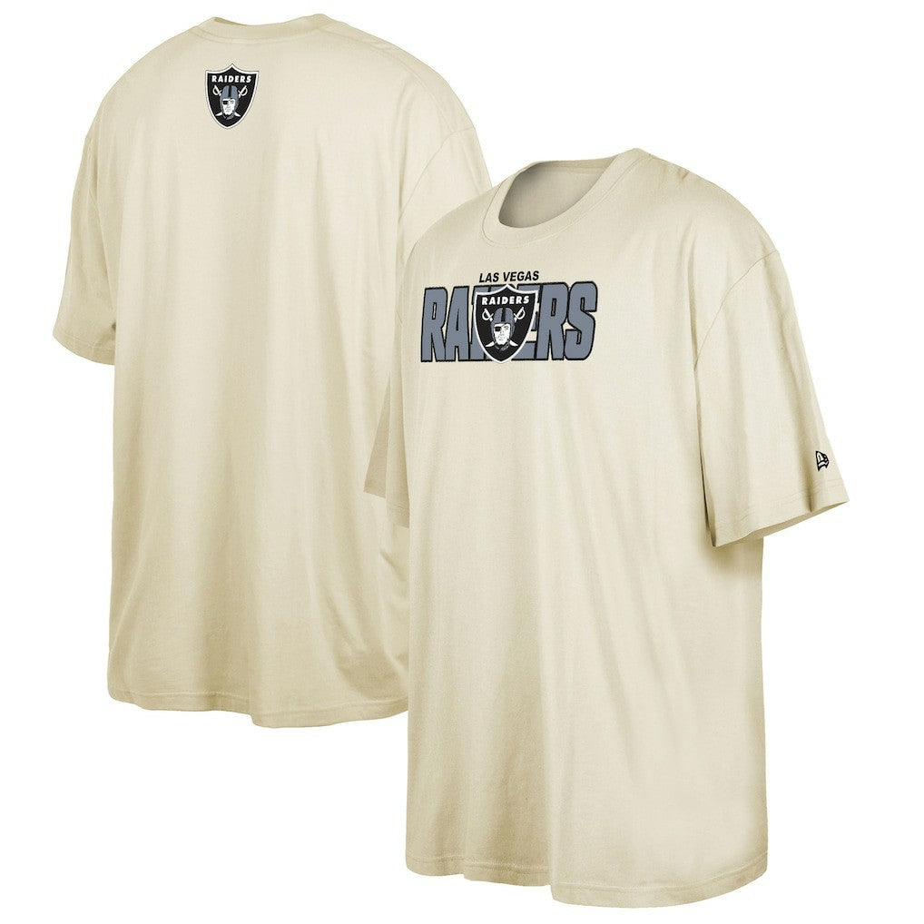 Las Vegas Raiders New Era 2023 NFL Draft Big & Tall T-Shirt - Cream T-shirts
