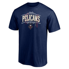 New Orleans Pelicans Push Ahead T-Shirt Navy