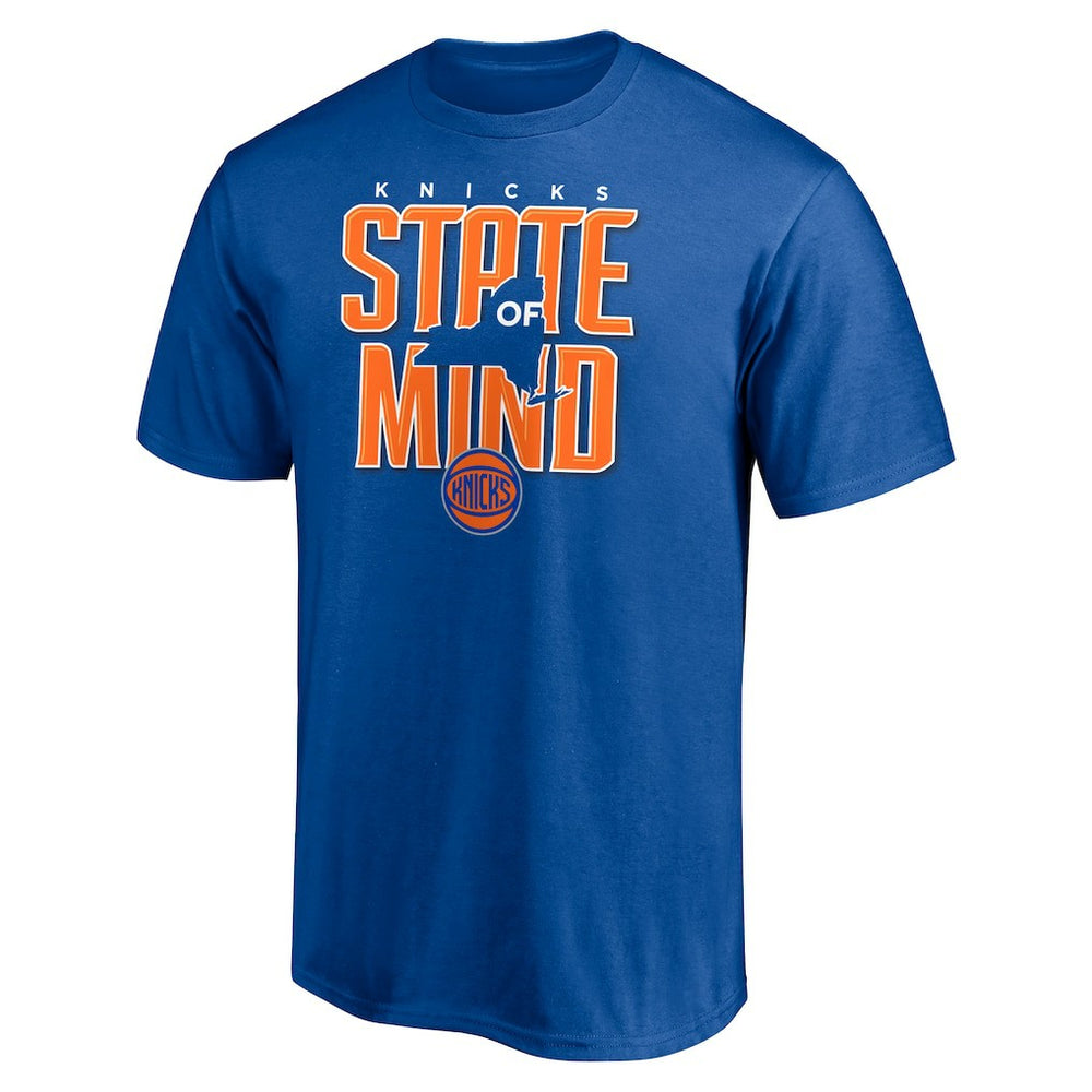 New York Knicks Push Ahead T-Shirt Blue outlet