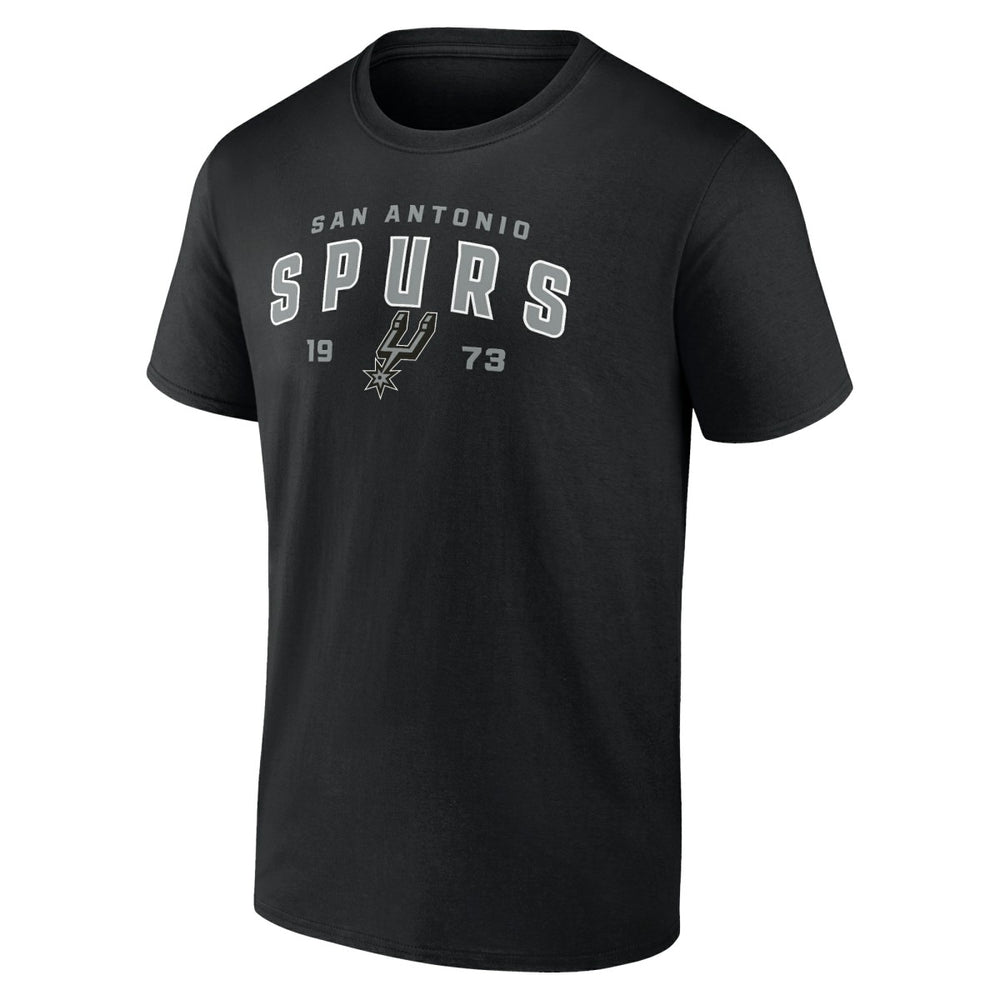 San Antonio Spurs Rebel Logo T-Shirt Black