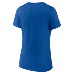 Dallas Mavericks Women's Core Hometown Launch V-Neck T-Shirt Blue outlet