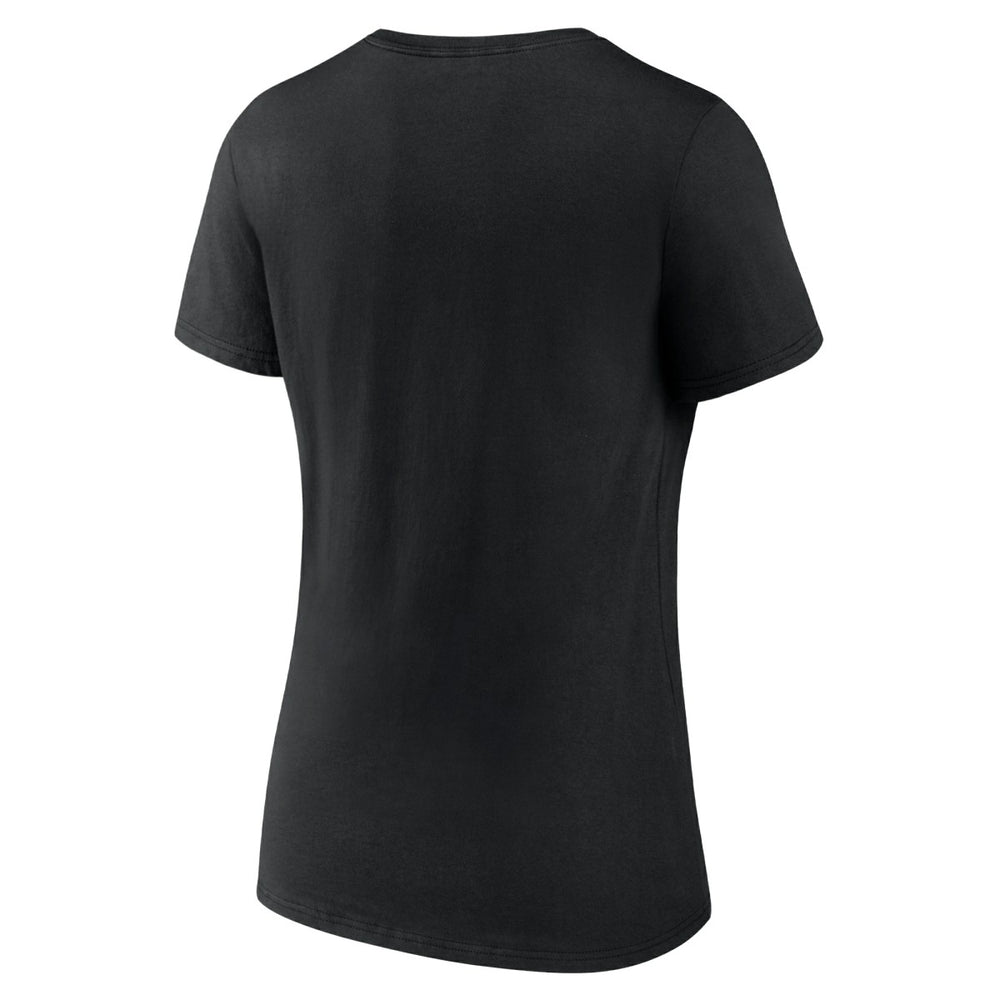 Women's Black Milwaukee Bucks Core Hometown V-Neck T-Shirt