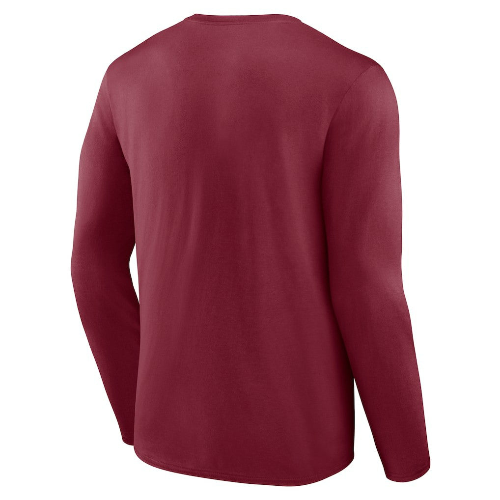 Cleveland Cavaliers Let's Go Long Sleeve T-Shirt Garnet