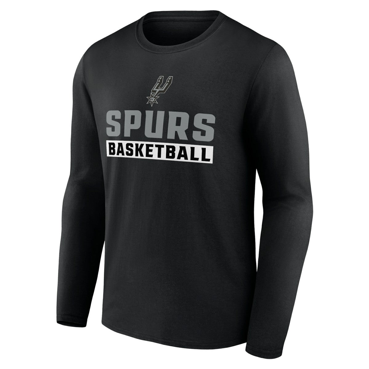 San Antonio Spurs Let's Go Long Sleeve T-Shirt Black outlet