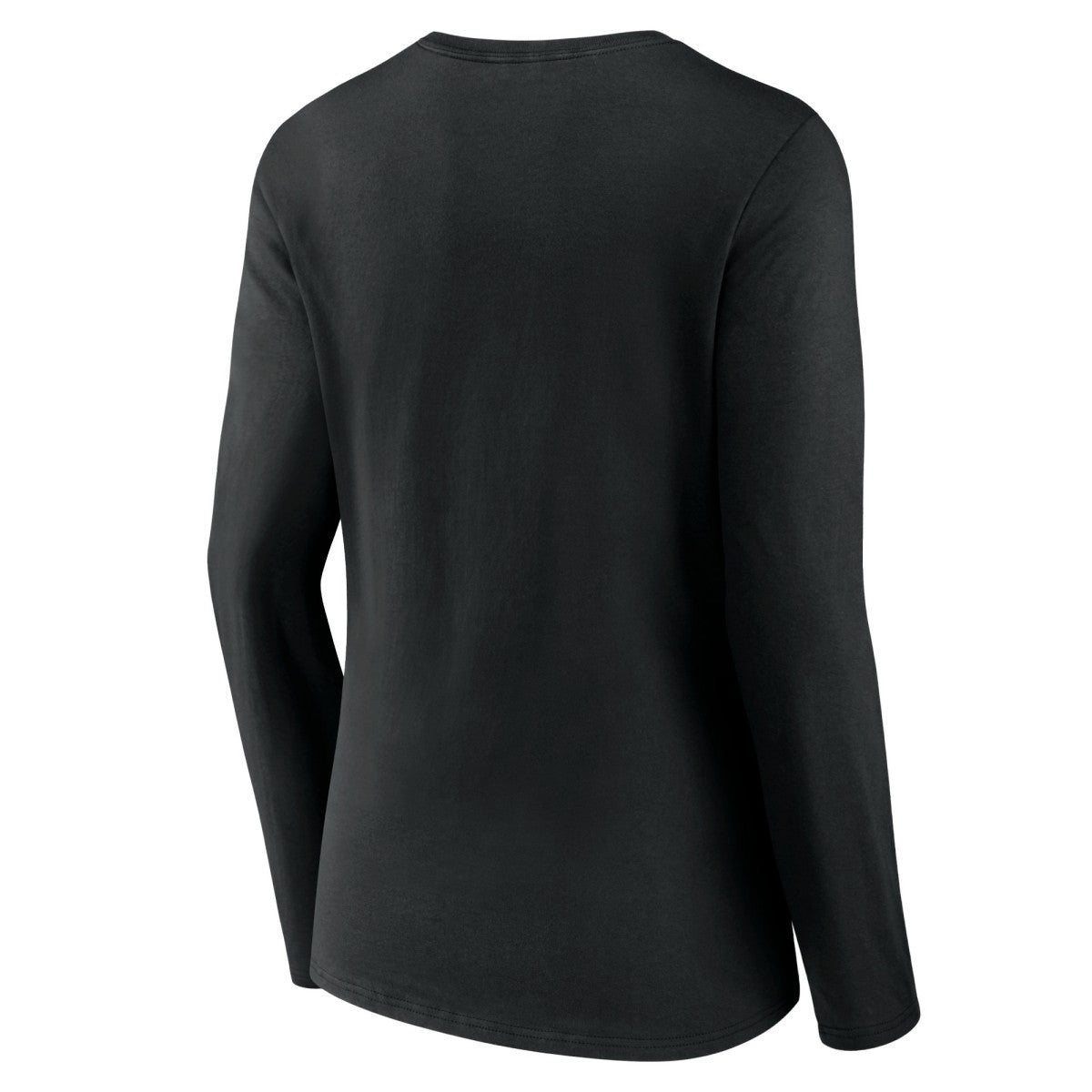Los Angeles Lakers Women's Tumble V-Neck Long Sleeve T-Shirt Black