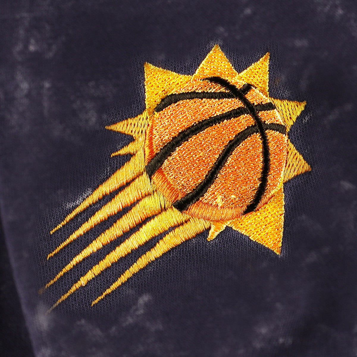 Phoenix Suns The Wild Collective Unisex Tonal Acid Wash Pullover Hoodie Purple