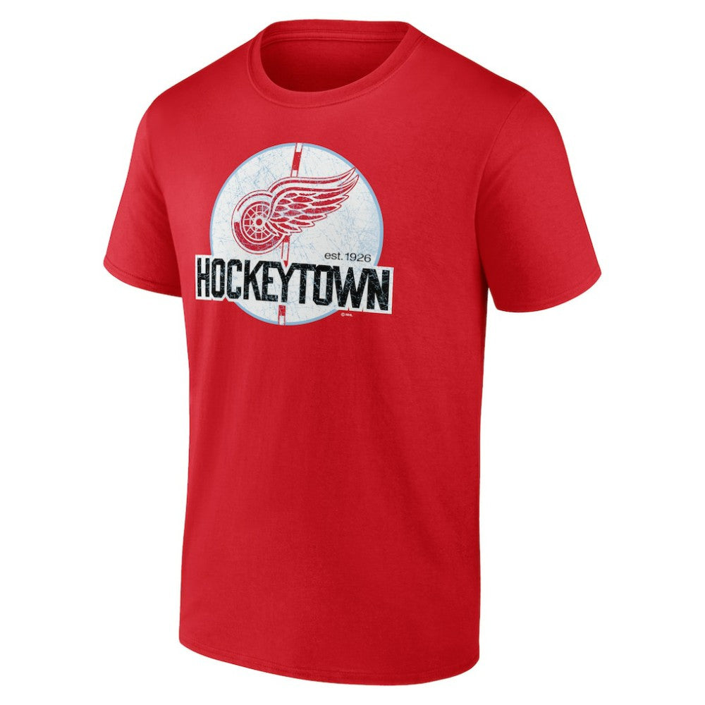 Detroit Red Wings Ice Cluster T-Shirt - Red | US 5059368