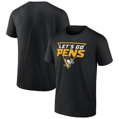 Pittsburgh Penguins Ice Cluster T-Shirt - Black | US 5059424