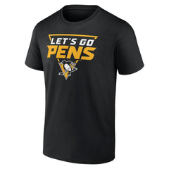 Pittsburgh Penguins Ice Cluster T-Shirt - Black | US 5059424