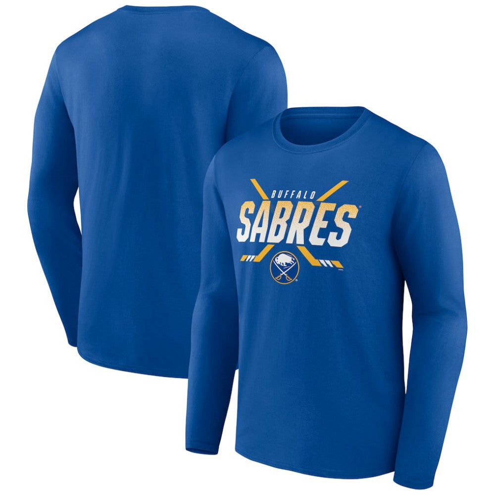 Buffalo Sabres Covert Logo Long Sleeve T-Shirt - Royal | US 5059501