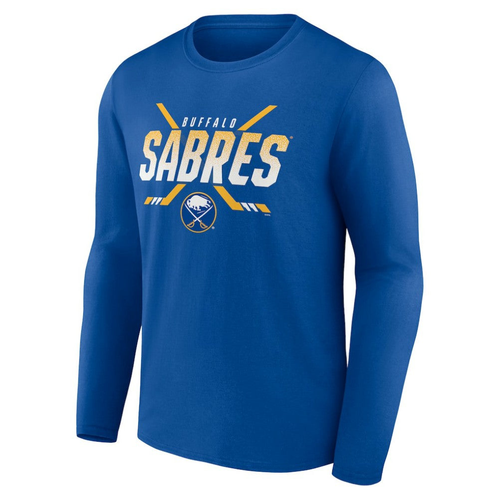 Buffalo Sabres Covert Logo Long Sleeve T-Shirt - Royal | US 5059501