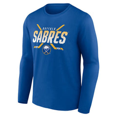 Buffalo Sabres Covert Logo Long Sleeve T-Shirt - Royal | US 5059501