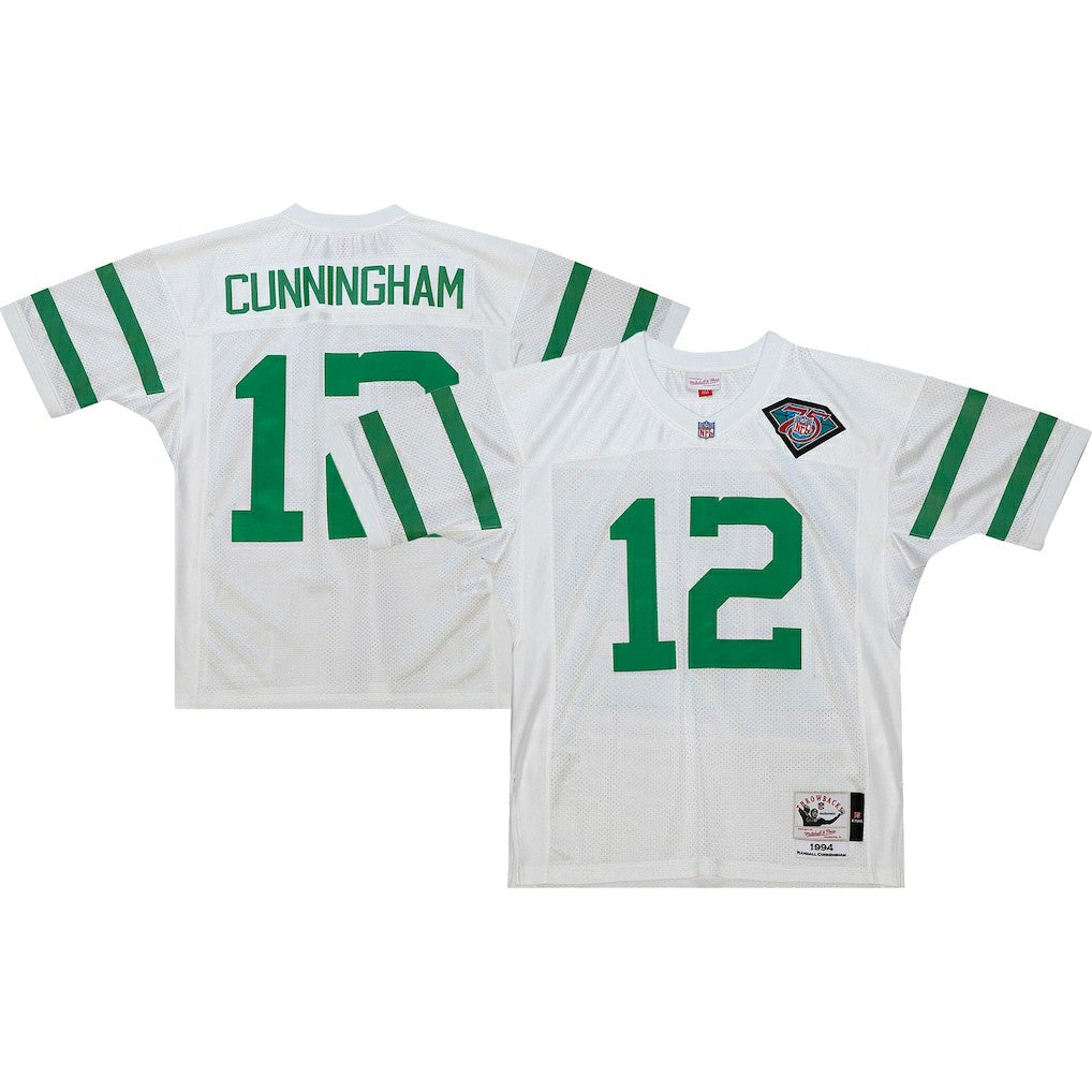 Randall Cunningham Philadelphia Eagles 1994 Authentic Throwback Retired Player Jersey - White Jerseys
