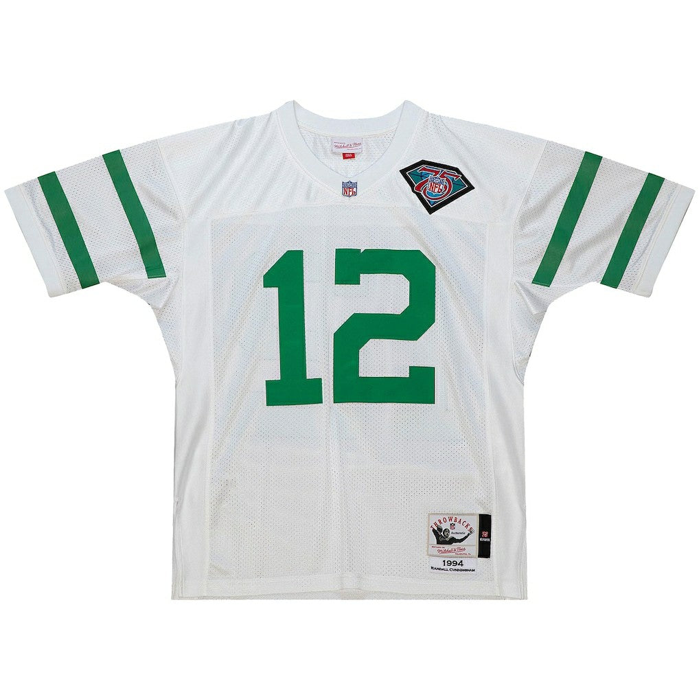 Randall Cunningham Philadelphia Eagles 1994 Authentic Throwback Retired Player Jersey - White Jerseys