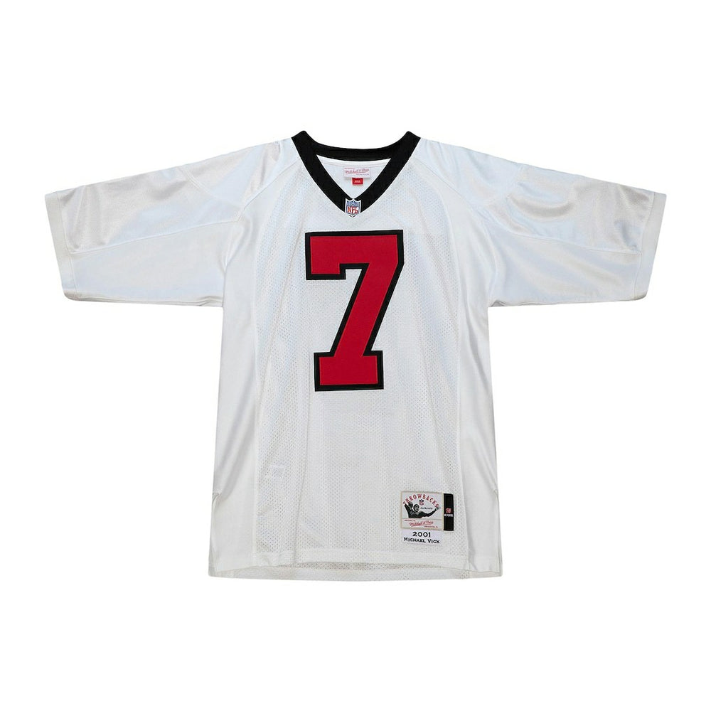 Michael Vick Atlanta Falcons 2001 Authentic Throwback Retired Player Jersey - White Jerseys