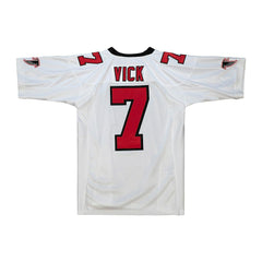 Michael Vick Atlanta Falcons 2001 Authentic Throwback Retired Player Jersey - White Jerseys