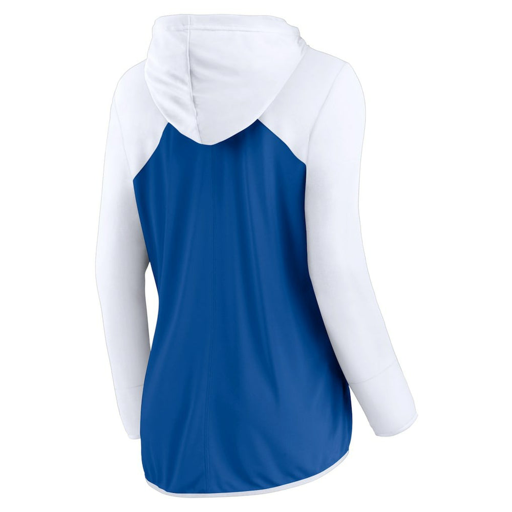 Indianapolis Colts Women's Forever Fan Full-Zip Hoodie - Royal/White Hoodies