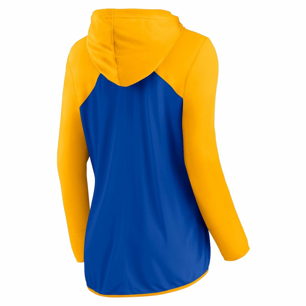 Los Angeles Rams Women's Forever Fan Full-Zip Hoodie - Royal/Gold Hoodies