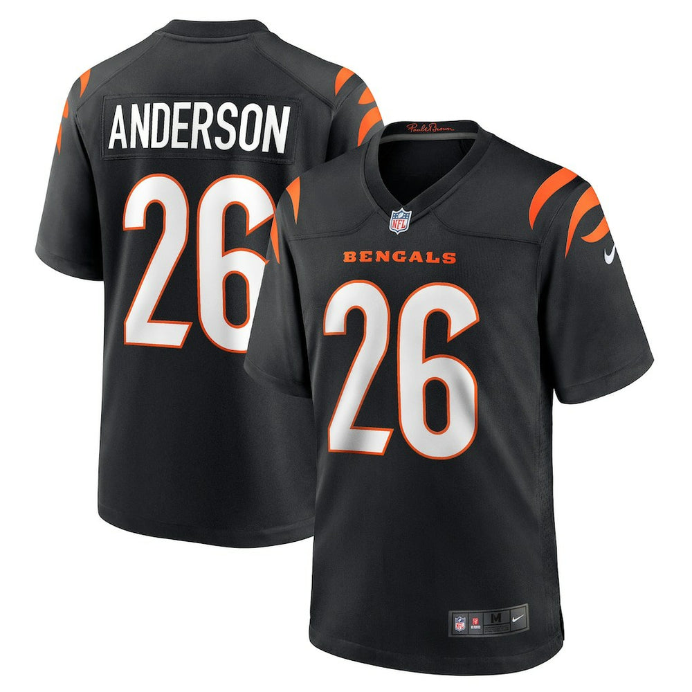 Tycen Anderson Cincinnati Bengals Game Player Jersey - Black Jerseys