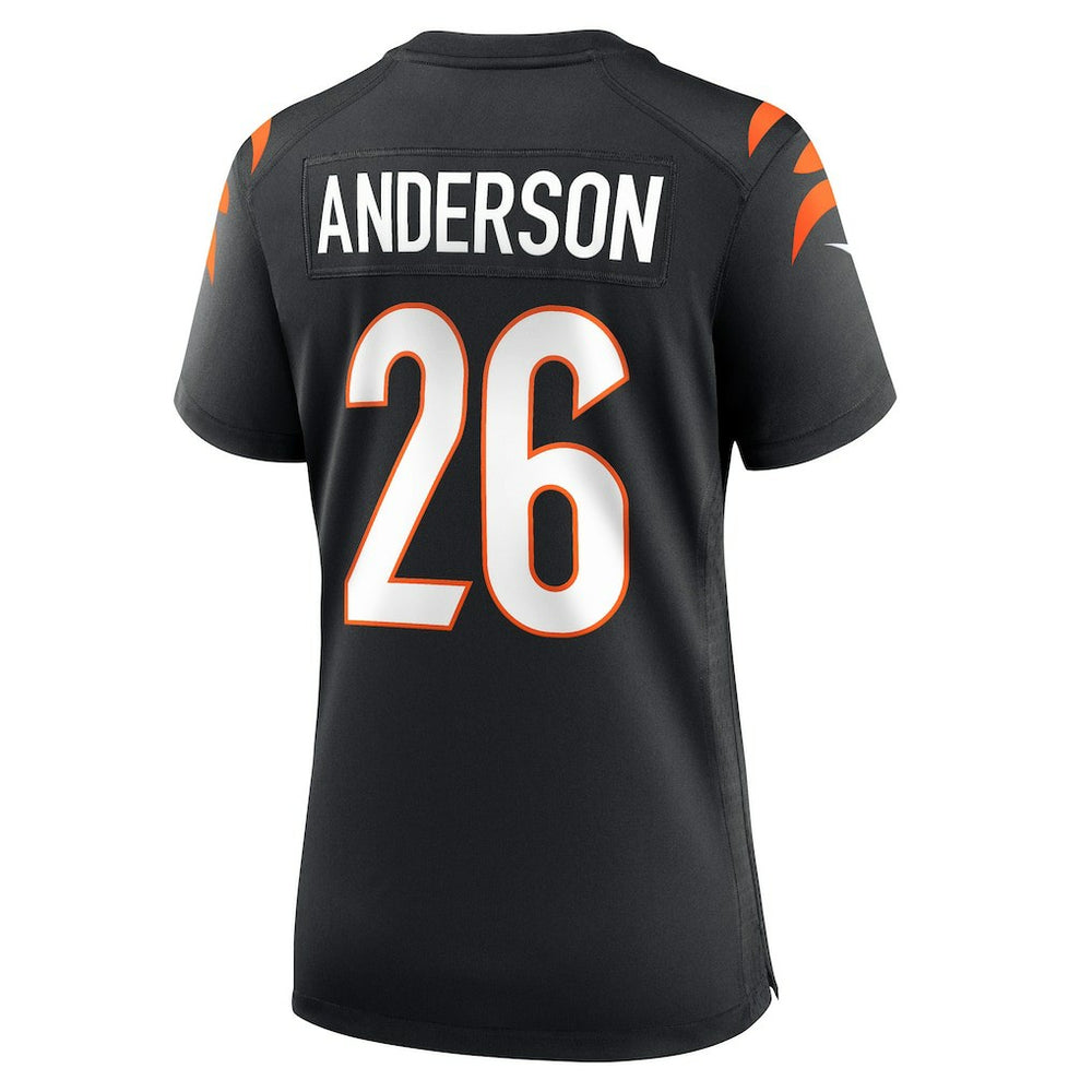 Tycen Anderson Cincinnati Bengals Women's Game Player Jersey - Black Jerseys