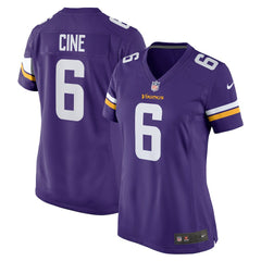 Lewis Cine Minnesota Vikings Women's Game Player Jersey - Purple Jerseys