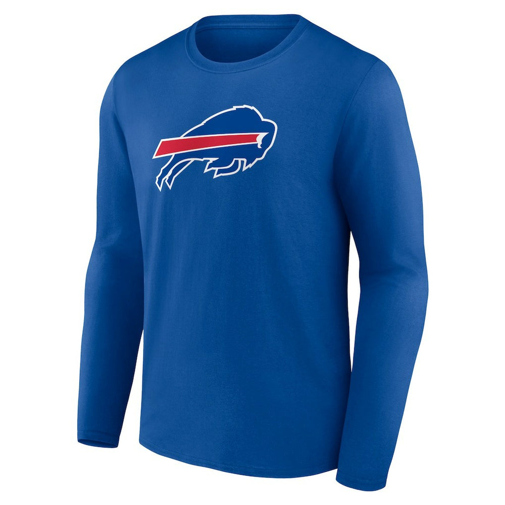Buffalo Bills Primary Team Logo Long Sleeve T-Shirt - Royal T-shirts
