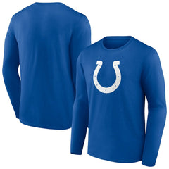 Indianapolis Colts Primary Team Logo Long Sleeve T-Shirt - Royal T-shirts