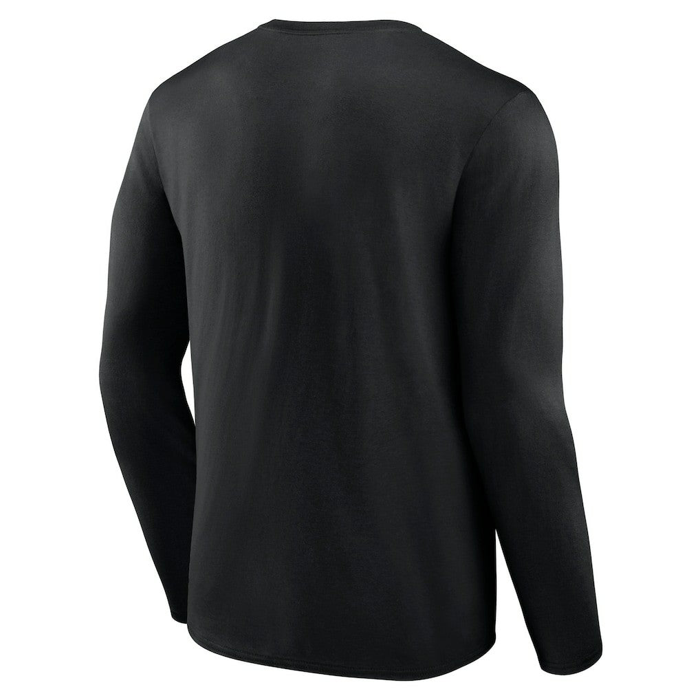 Las Vegas Raiders Primary Team Logo Long Sleeve T-Shirt - Black T-shirts