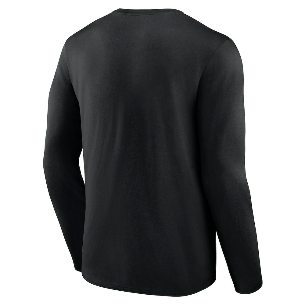 Las Vegas Raiders Primary Team Logo Long Sleeve T-Shirt - Black T-shirts