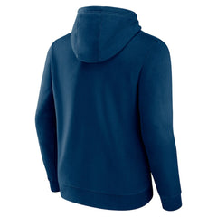 Chicago Bears Primary Team Logo Fitted Pullover Hoodie - Navy Hoodies