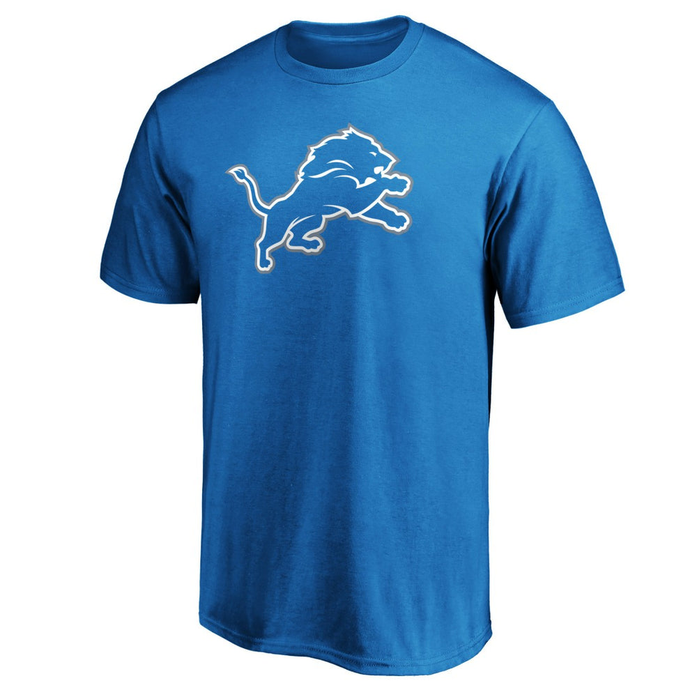 Detroit Lions Primary Logo T-Shirt - Blue T-shirts