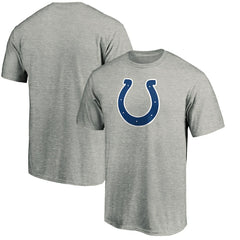 Indianapolis Colts Primary Logo T-Shirt - Heather Gray T-shirts