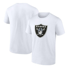 Las Vegas Raiders Primary Logo T-Shirt - White T-shirts