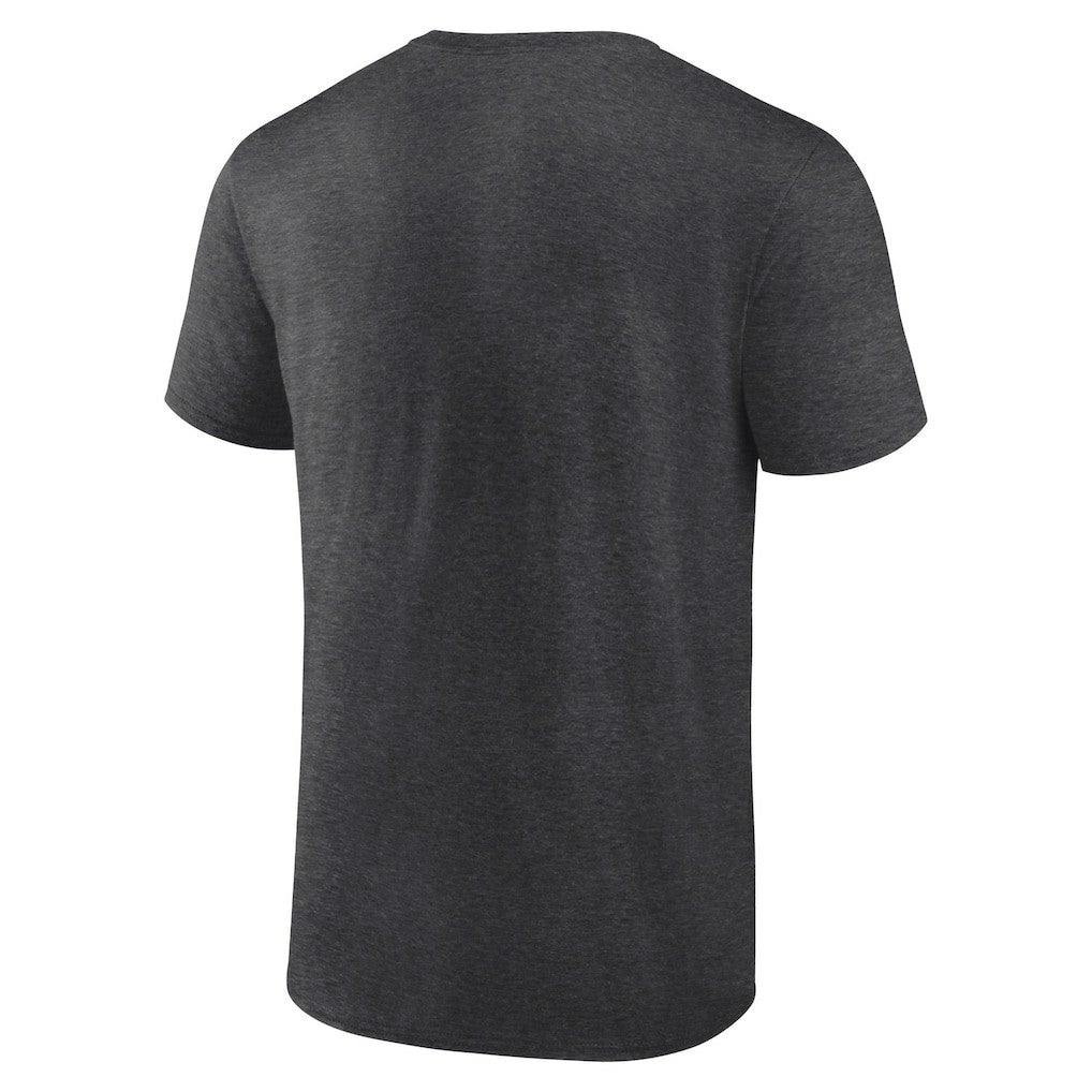 Los Angeles Chargers Primary Logo T-Shirt - Heather Charcoal T-shirts