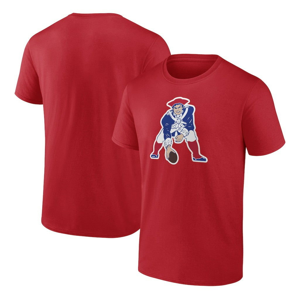 New England Patriots Primary Logo T-Shirt - Red T-shirts