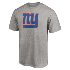 New York Giants Primary Logo T-Shirt - Heather Gray T-shirts