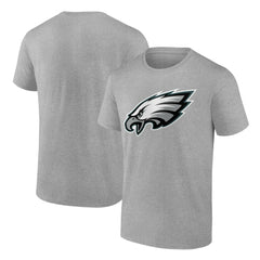 Philadelphia Eagles Primary Logo T-Shirt - Heather Gray T-shirts