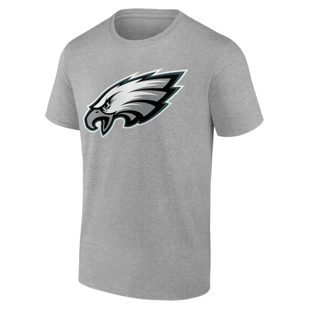 Philadelphia Eagles Primary Logo T-Shirt - Heather Gray T-shirts