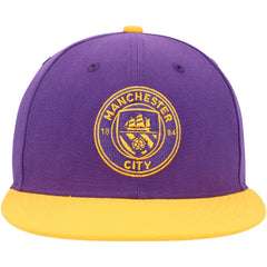 Manchester City America's Game Fitted Hat Purple/Yellow